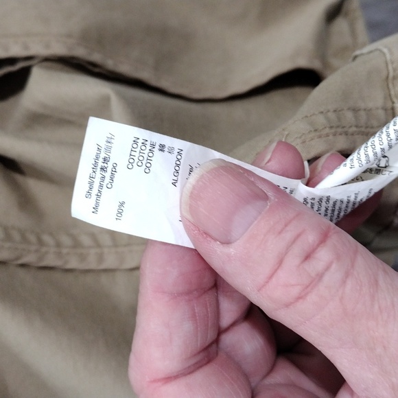 Gap tan cotton sportcoat. Large - Picture 3 of 11